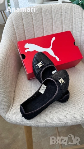 Черни балеринки Puma с пайети (Оригинални) – Размер 37