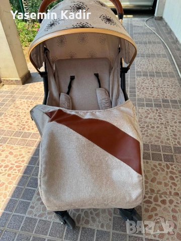 Лятна количка Cangaroo Mini бежов, снимка 2 - Детски колички - 55069392
