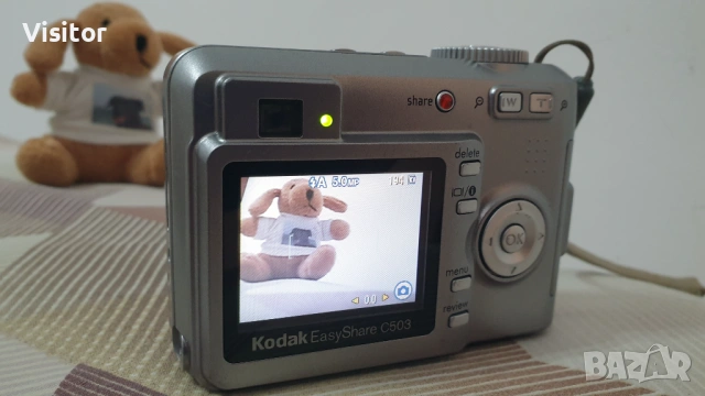 фотоапарат Kodak C533 , снимка 4 - Фотоапарати - 54337935