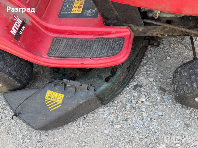 Тракторна косачка MTD LF 130  briggs&stratton  13к.с, снимка 6 - Градинска техника - 54727778