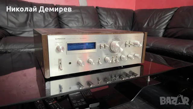 Pioneer SA-8800 Модифициран и с Дървен кабинет