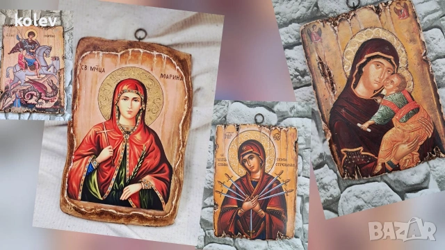 Изработвам и продавам икони, ръчна изработка, уникати, художествен декупаж И НА ЕДРО