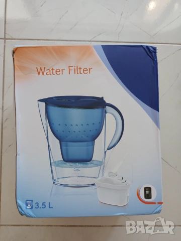Кана с филтър 3бр, филтрираща кана 3,5л Brita Maxtra + 3бр филтри за вода, снимка 2 - Кани - 54438624