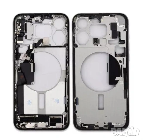 Среден борд за iPhone 15 6.1 / Черен / КЛАС A