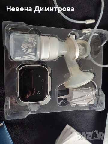 Електрическа помпа за кърма Canpol + 2 стъклени шишета , снимка 4 - Помпи за кърма - 53993357