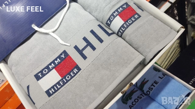 Tommy Hilfiger 🔹 Boss 🔹 Louis Vuitton 🔹 Gucci 🔹2бр Хавлии, снимка 18 - Хавлиени кърпи - 54729355