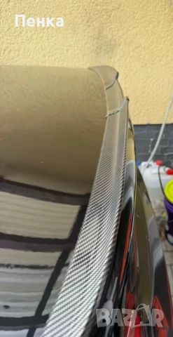 Универсален Спойлер Карбон Черен  от 3 части заден за багажник  (118-138 см), снимка 6 - Аксесоари и консумативи - 54084442