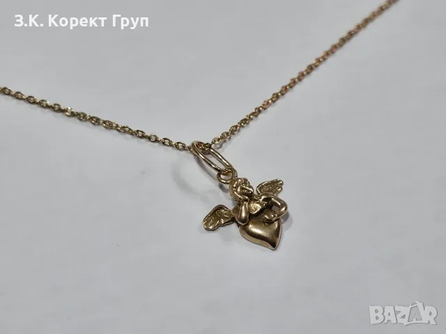 Златен синджир 14К / 2,44 гр., снимка 3 - Колиета, медальони, синджири - 55481808
