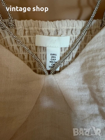 Секси топ тип бюстие H&M, размер S, снимка 7 - Корсети, бюстиета, топове - 54271570