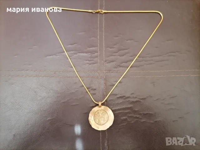 Медальон висулка монета на цар Иван Асен 2