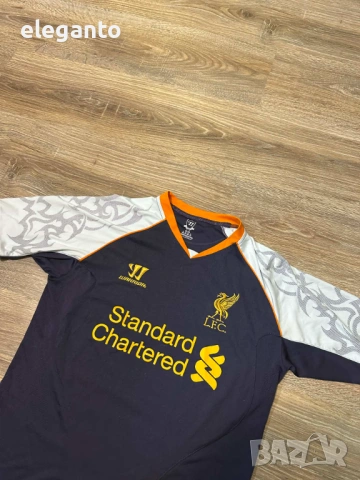 Мъжка футболна тениска Liverpool FC x Warior 3ти екип госпуващ 2012/12 , S размер , снимка 3 - Спортни дрехи, екипи - 54369510