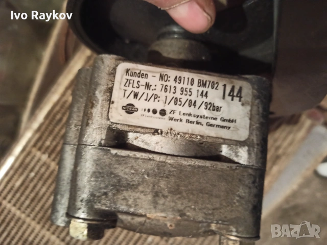Хидравлична помпа за NISSAN ALMERA , 49110BM702, снимка 4 - Части - 54617885