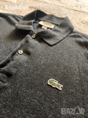 Lacoste Classic Fit поло с дълъг ръкав (L1313)