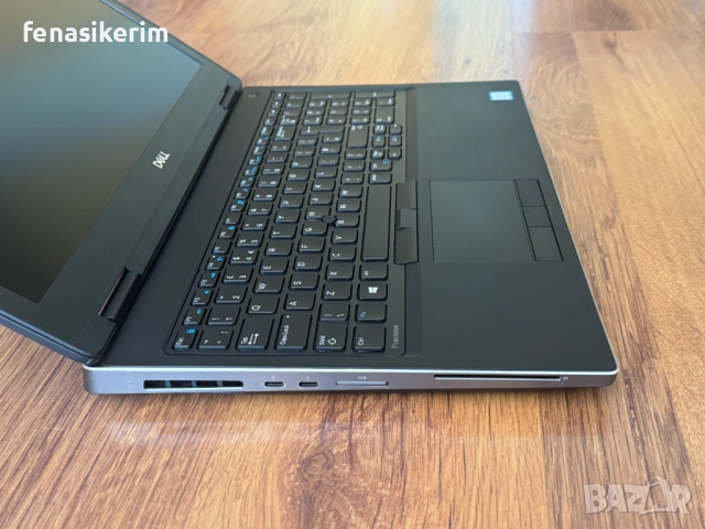 15.6' Full HD IPS Core i9-8950HK DELL Precision 7530 32GB DDR4/256GB NVMe/Quadro P3200 6GB/Бат 4ч, снимка 6 - Лаптопи за работа - 54621993