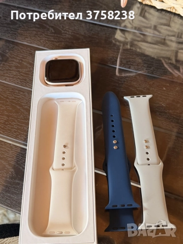 MEV74MP/A Apple Watch Series 11 46mm
Rose Gold AILB SB M/L GPS има
дрьскотини в екрана, снимка 7 - Смарт гривни - 55682901