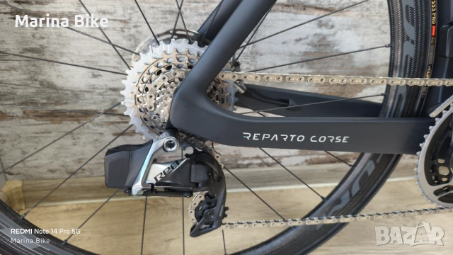 Карбонов шосеен велосипед Bianchi Oltre RC Disc SRAM Red AXS Powermeter Fulcrum Speed 40T | 57, снимка 5 - Велосипеди - 54768791