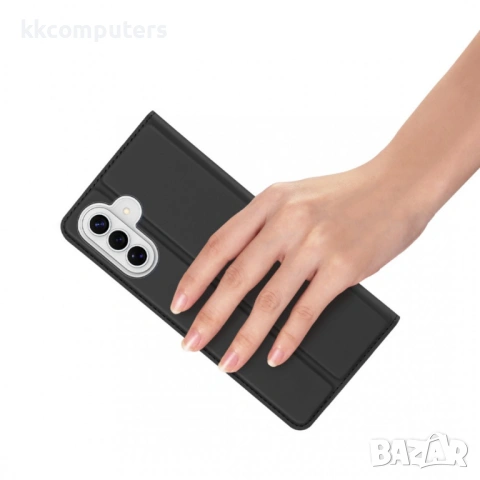 DUX DUCIS Skin Pro Кожен Калъф за Samsung Galaxy A57 5G - Слот за карта, Стойка, Скрит магнит, 3 цвя, снимка 8 - Калъфи, кейсове - 53973939