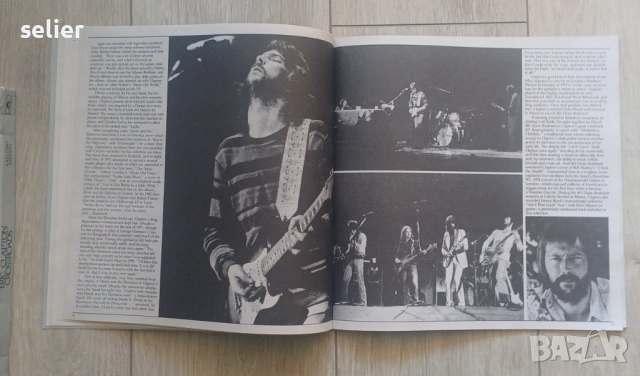 Eric Clapton ‎– Crossroads BOX SET от 6 плочи+книжка + INSERT + статия от вестник Издание 1988г Съст, снимка 9 - Грамофонни плочи - 54598228