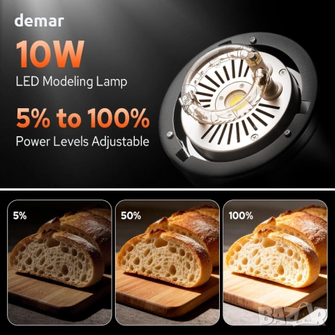 Godox SK400III-V 400Ws студийна светкавица-стробоскоп, GN65 5700K, 10W, снимка 6 - Светкавици, студийно осветление - 54690245