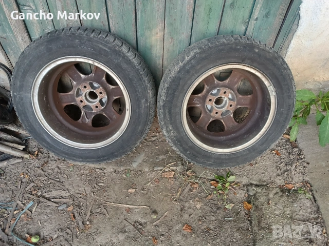 2 Броя Джанти с Гуми 14 4х100, снимка 6 - Гуми и джанти - 55100373