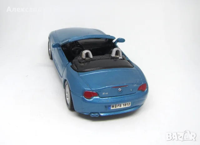 Колекционерска метална количка Maisto BMW Z4 1:36 , снимка 4 - Колекции - 55544408