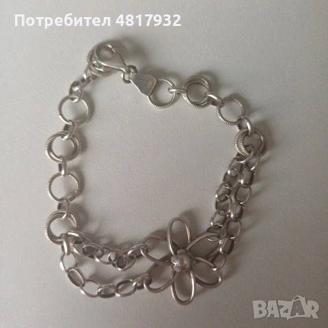 Сребърна гривна