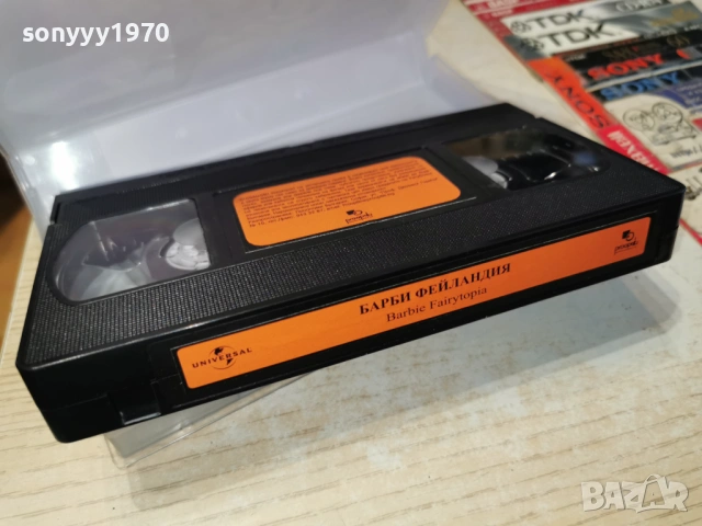 BARBIE-ORIGINAL VHS TAPE 0605261737L1, снимка 9 - Други жанрове - 54442453