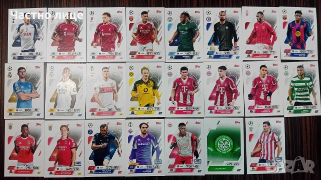 Карти Champions league Match Attax 2025/2026