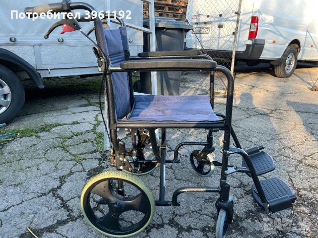 Ръчна инвалидна количка aidapt, снимка 2 - Инвалидни колички - 54171100