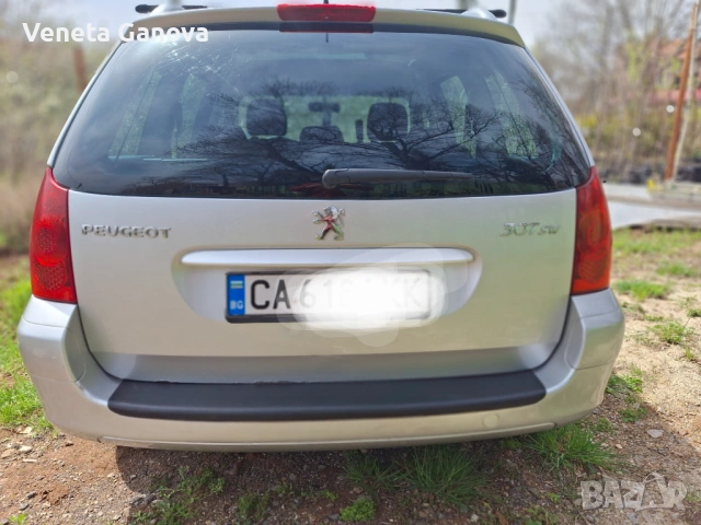 Продавам Пежо 307 комби,20007г.дизел, снимка 3 - Автомобили и джипове - 54219807