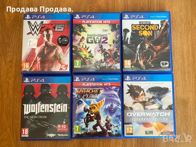 Продавам Игри за PS4 