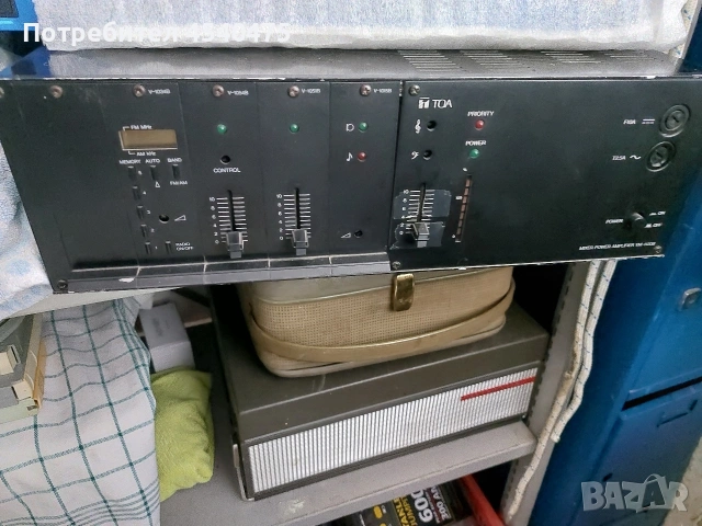 ТОА усилвател vm-1120в, снимка 7 - Ресийвъри, усилватели, смесителни пултове - 51605344