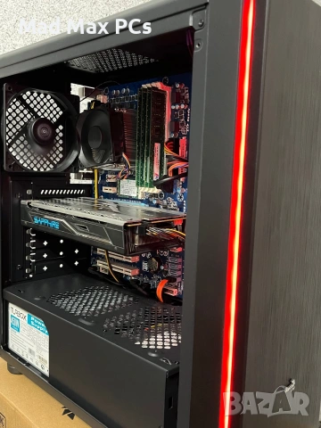 Геймърски компютър i7 2600/ RX 470/ Ram 12GB/ SSD 128GB+500GB, снимка 2 - Геймърски - 55173998