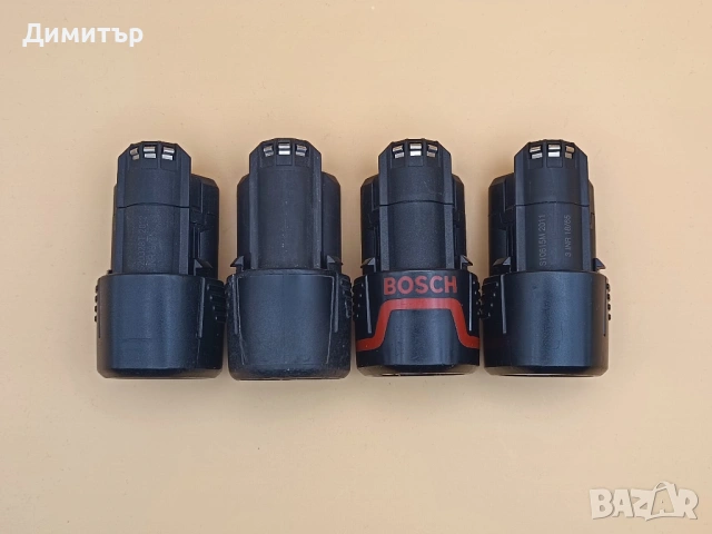 Bosch 10.8V 4 бр. батерии
