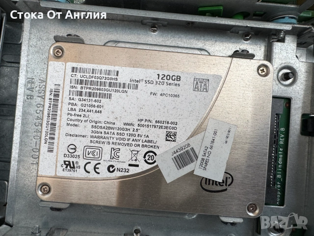 Компютър - HP CPU i7-3770/GPU intel HD4000 / HDD128BG SSD/ RAM8GB/ Windows 10 №3, снимка 6 - Работни компютри - 55109910