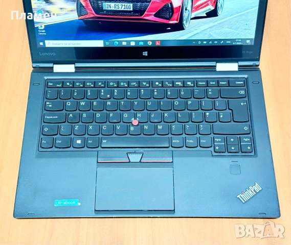 Lenovo X1 Yoga \14.0" IPS TouchScreen 2-in-1 \ Core i7-6600U \ 16GB RAM \ 256GB SSD \ Win 10 Pro, снимка 3 - Лаптопи за работа - 55236429