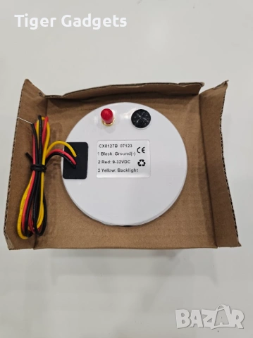Километраж GPS Speedometer 85mm 0-60 km/h – GPS километраж с 7-цветна LED подсветка и одометър, IP67, снимка 9 - Части - 54658329