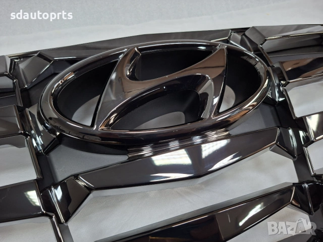 86366-N7CA0 Ново Оригинална Решетка Маска Hyundai Tucson N Line NX4 2020-  Туксон, снимка 4 - Части - 54073423