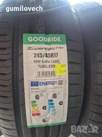 1бр.Нова Гума Промоция 245/45/17 99W GOODRIDE 