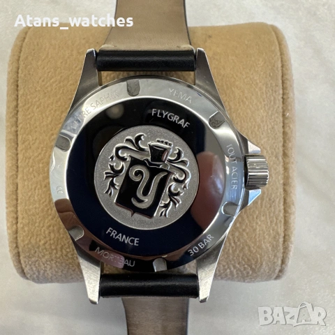 YEMA Flygraf Pilot M2 – YFLY2020-CAS | Френски пилотски инструмент с характер, снимка 5 - Мъжки - 55190404