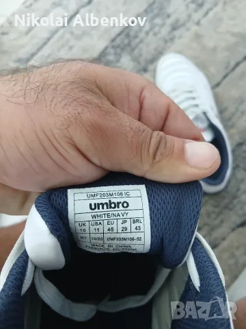 Маратонки Umbro, снимка 2 - Маратонки - 55660052