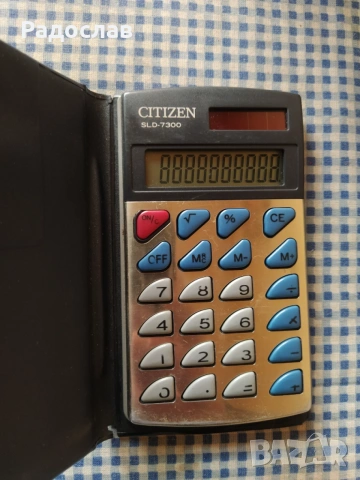 джобен калкулатор Citizen, снимка 4 - Друга електроника - 54462443