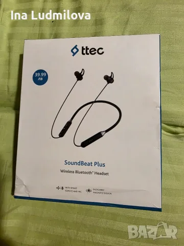 Безжични слушалки TTEC