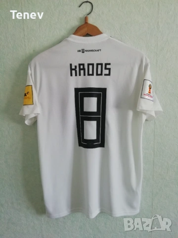 Germany Toni Kroos Adidas World Cup 2018 оригинална тениска фланелка Германия Кроос екип 