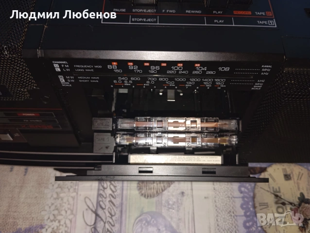 Радиокасетофон Sharp WQ -T354H, снимка 5 - Радиокасетофони, транзистори - 55093690