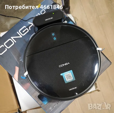 Прахосмукачка-робот Cecotec Conga M10 – Нова (мостра), Сухо и мокро почистване