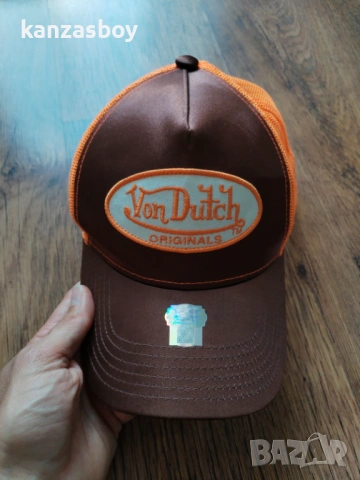 von dutch - страхотна шапка НОВА БЕЗ ЕТИКЕТИ, снимка 2 - Шапки - 54697067