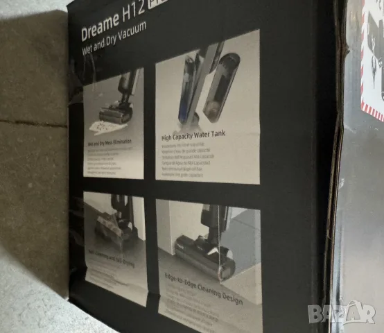Dreame H12 Pro е прахосмукачка за мокро и сухо почистване, снимка 3 - Прахосмукачки - 55461869