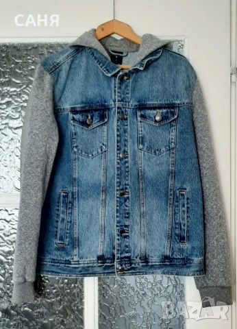 Суитчър-яке ,за три сезона14€  и мъжко дънково якеDENIM CO15€, снимка 10 - Якета - 53127990
