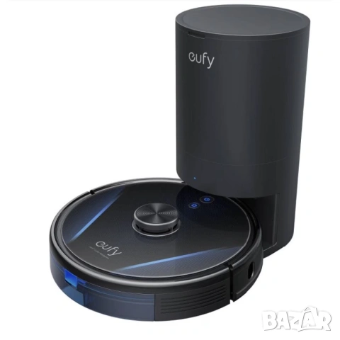 Прахосмукачка робот eufy RoboVac LR30 Hybrid+, Vacuum-Mop 2-in-1, Интелигентна автоматична изпразващ
